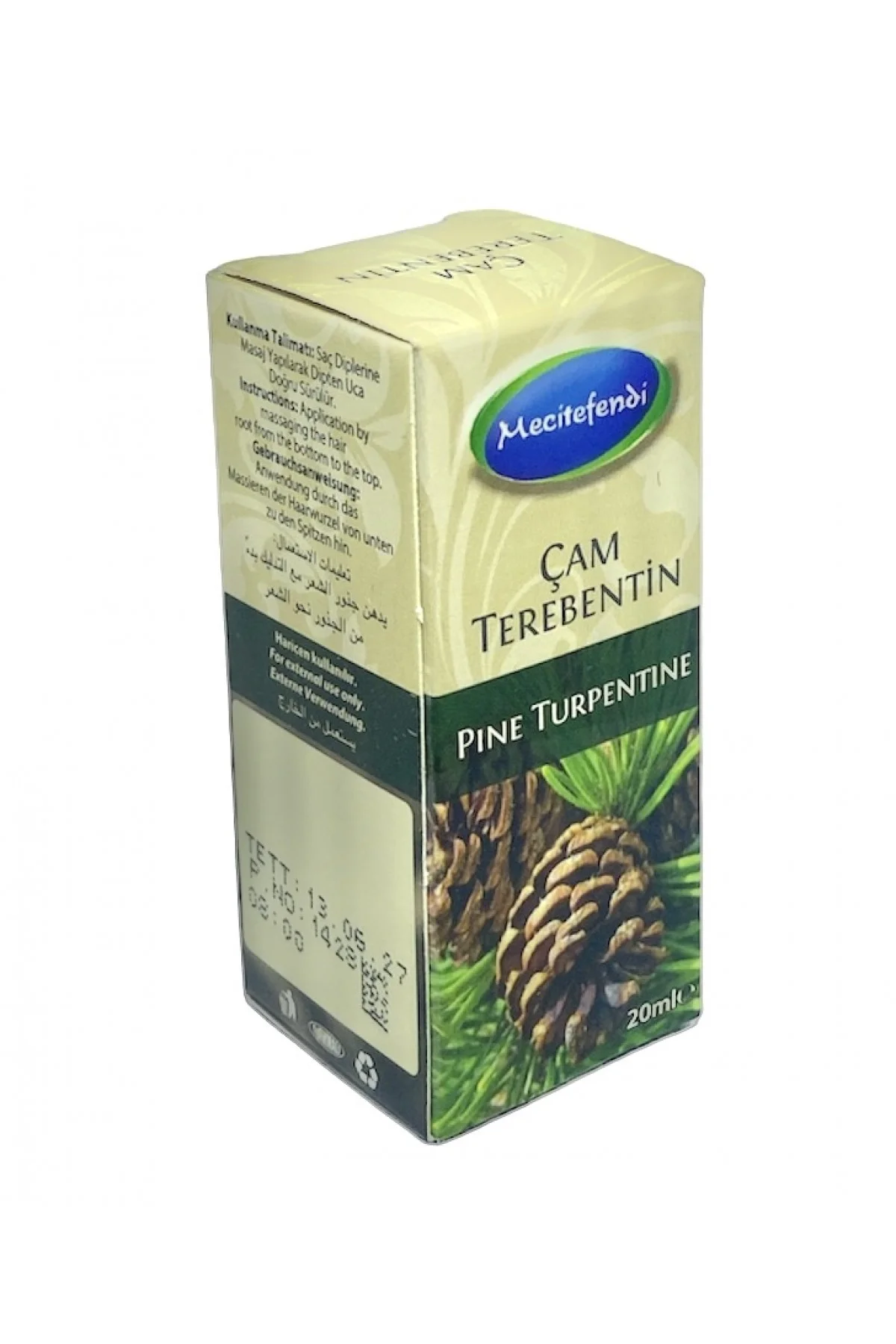 MECİTEFENDİ ÇAM TEREBENTİN YAĞI 20 cc MECİTEFENDİ ÇAM TEREBENTİN YAĞI 20 cc