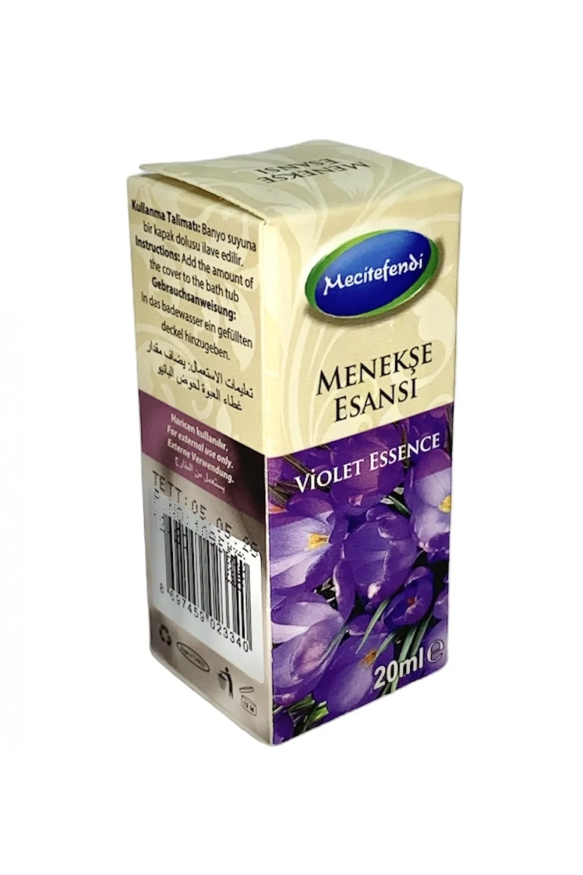 MECİTEFENDİ MENEKŞE ESANSI 20 cc MECİTEFENDİ MENEKŞE ESANSI 20 cc