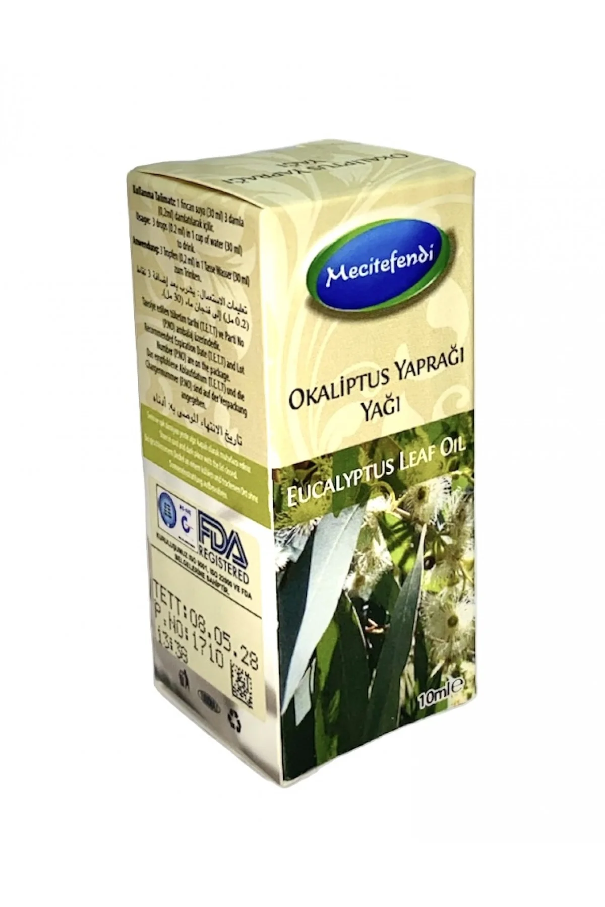 MECİTEFENDİ OKALİPTÜS YAĞI 10 cc MECİTEFENDİ OKALİPTÜS YAĞI 10 cc