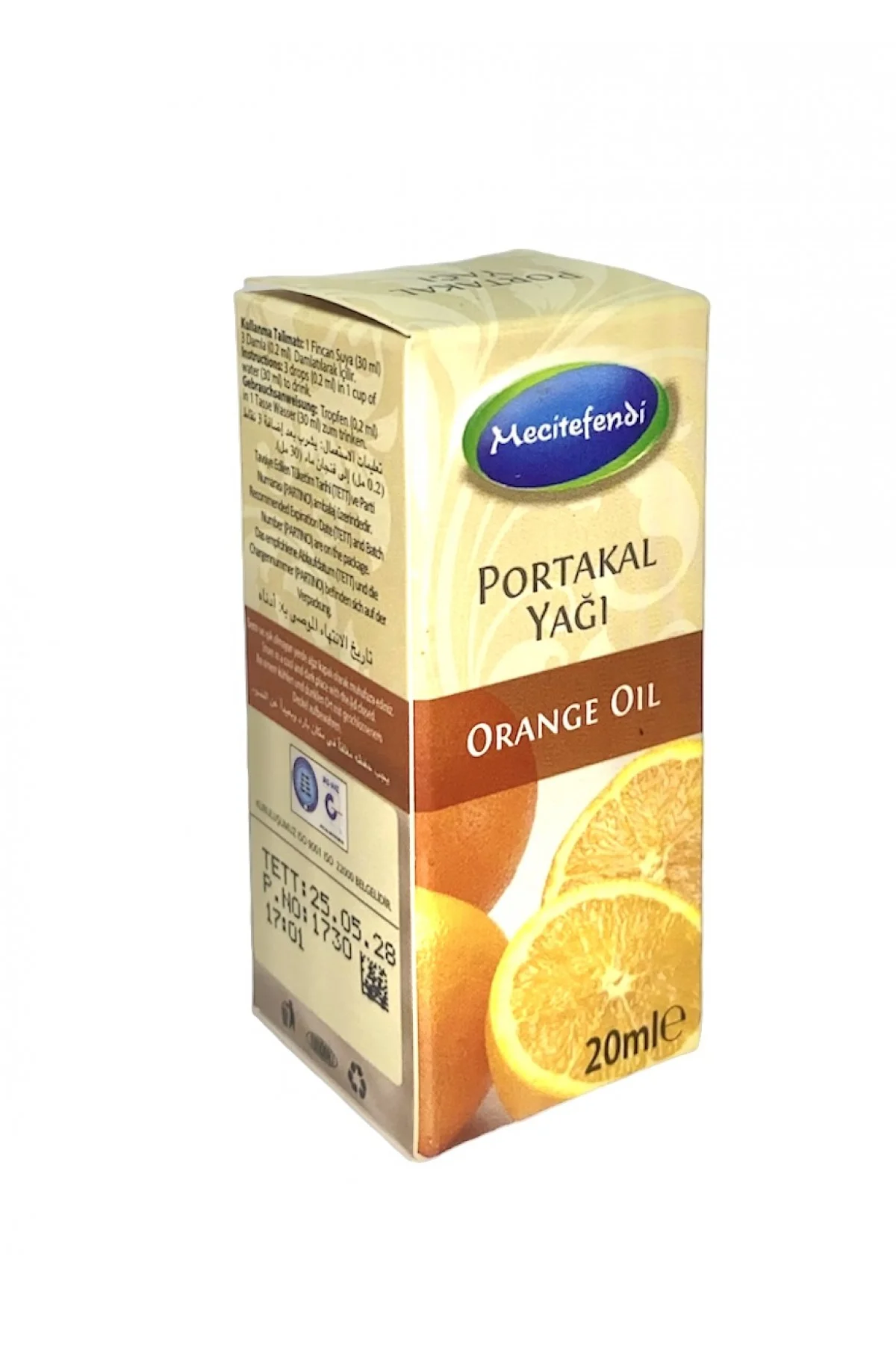 MECİTEFENDİ PORTAKAL YAĞI 20 cc MECİTEFENDİ PORTAKAL YAĞI 20 cc